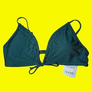 Shade & Shore Emerald Bikini Top